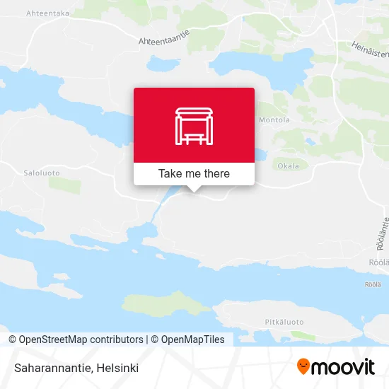 Saharannantie map