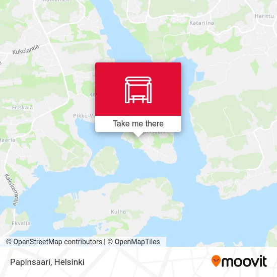 Papinsaari map