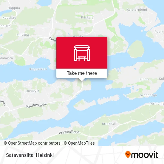 Satavansilta map