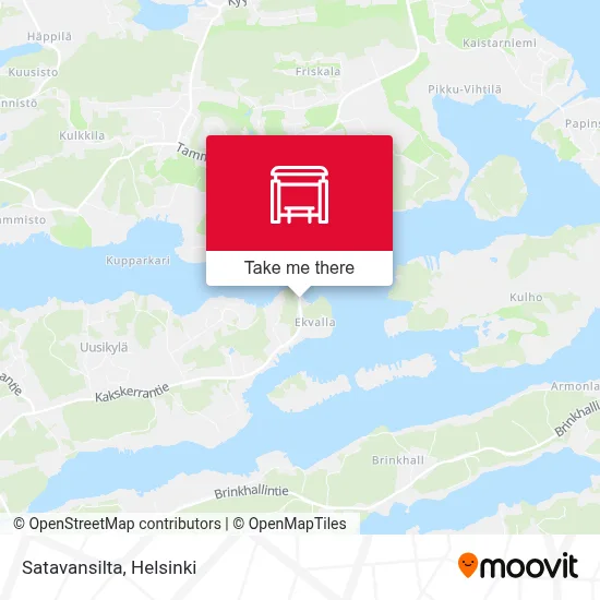 Satavansilta map
