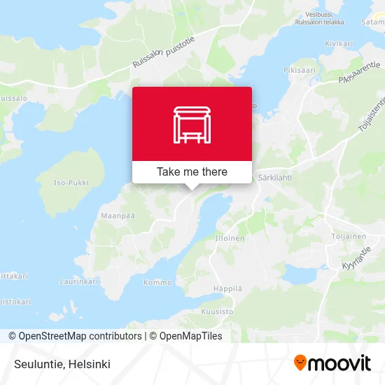 Seuluntie map