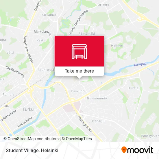 Student Village map