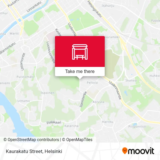 Kaurakatu Street map