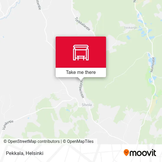 Pekkala map
