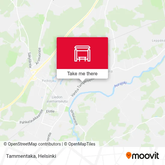 Tammentaka map