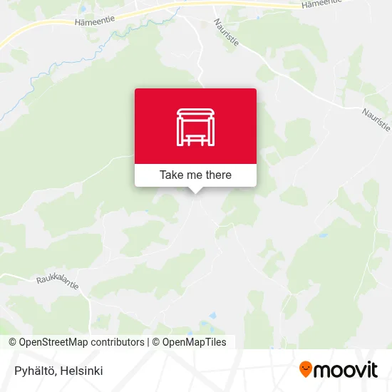 Pyhältö map