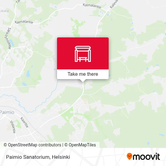Paimio Sanatorium map