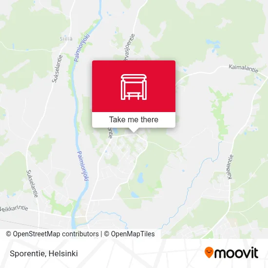 Sporentie map