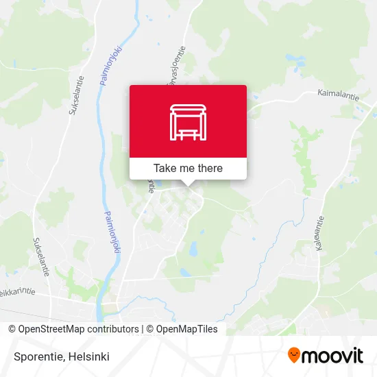 Sporentie map