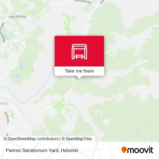 Paimio Sanatorium Yard map