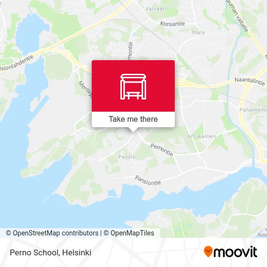 Perno School map