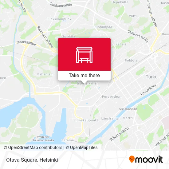 Otava Square map