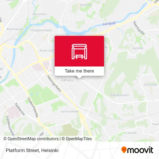 Platform Street map