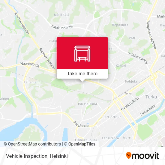 Vehicle Inspection map