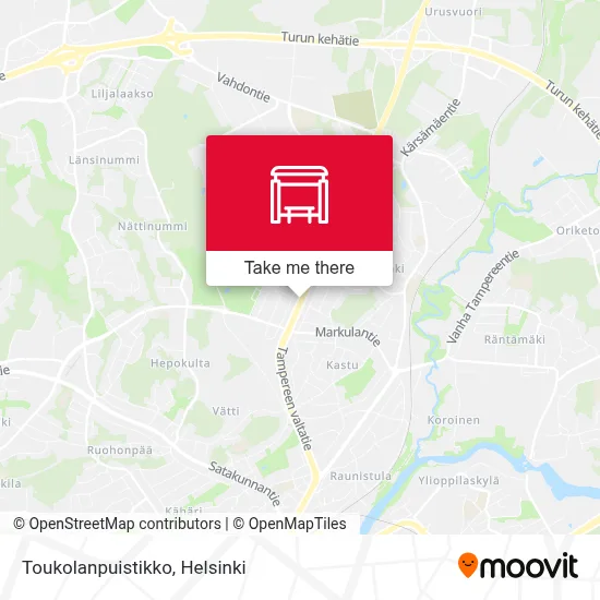 Toukolanpuistikko map