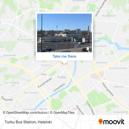 Turku Bus Station map