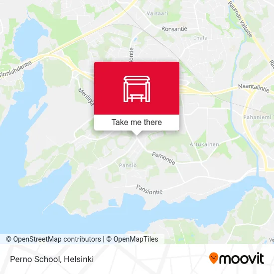 Perno School map