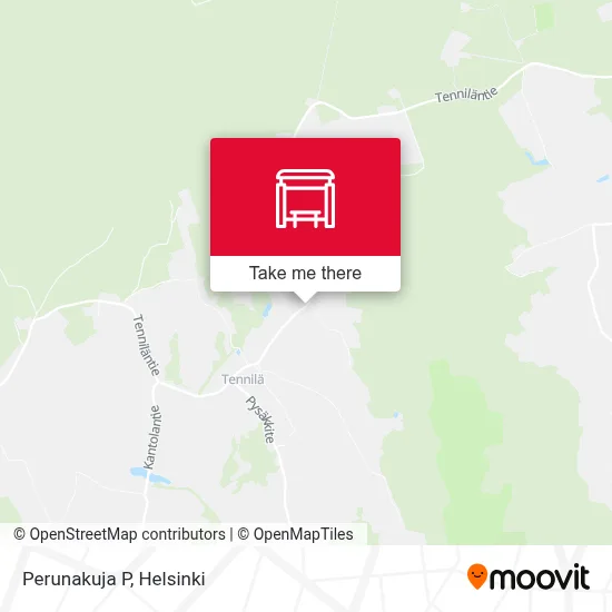 Perunakuja P map