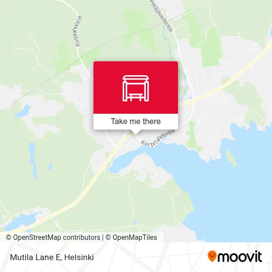 Mutila Lane E map