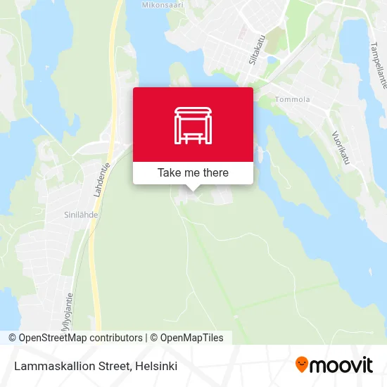 Lammaskallion Street map