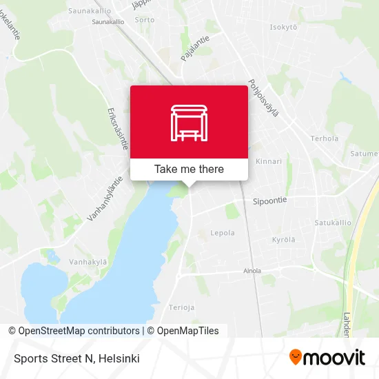 Sports Street N map
