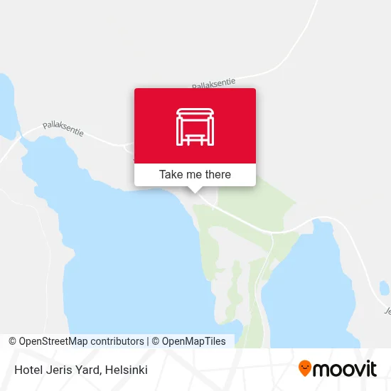 Hotel Jeris Yard map