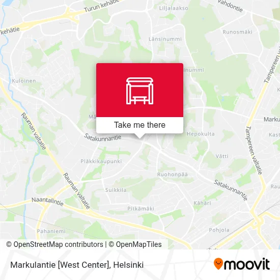 Markulantie [West Center] map