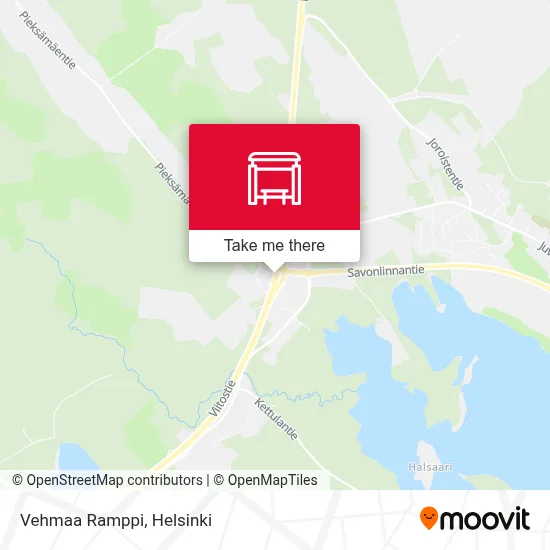 Vehmaa Ramppi map