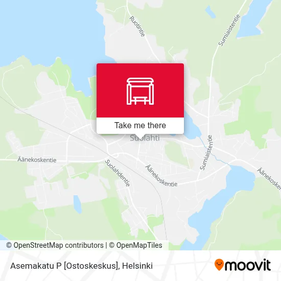 Asemakatu P [Ostoskeskus] map