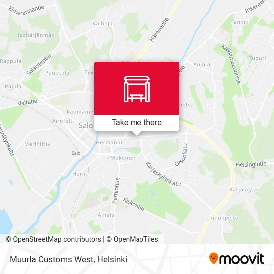 Muurla Customs West map