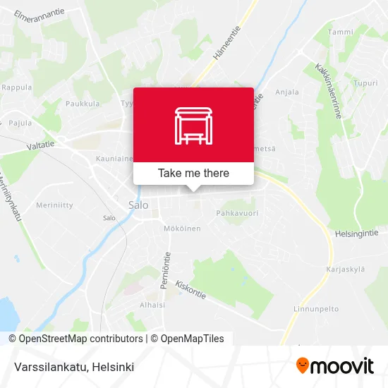 Varssilankatu map