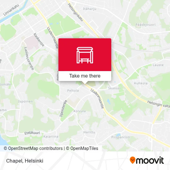 Chapel map