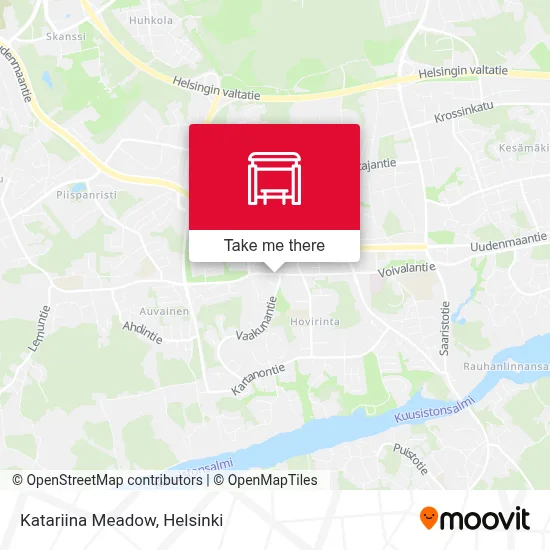 Katariina Meadow map