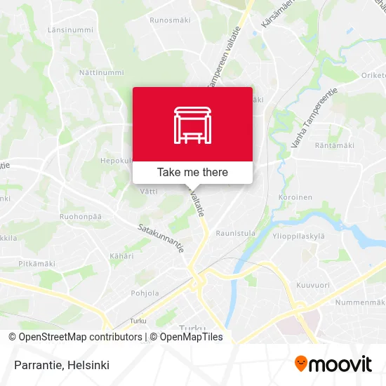 Parrantie map