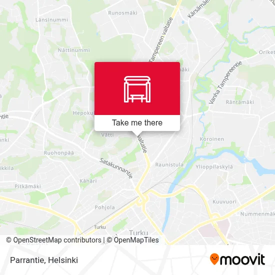 Parrantie map