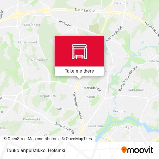 Toukolanpuistikko map
