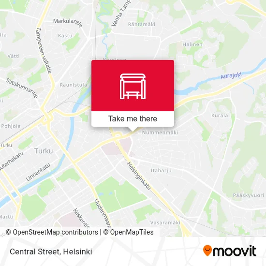 Central Street map