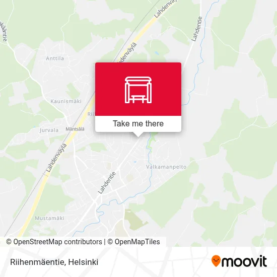Riihenmäentie map