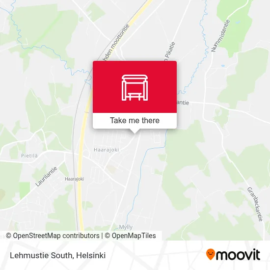 Lehmustie South map