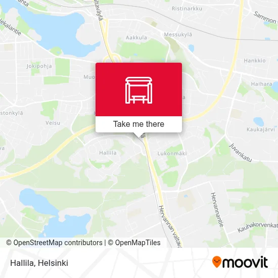 Hallila map