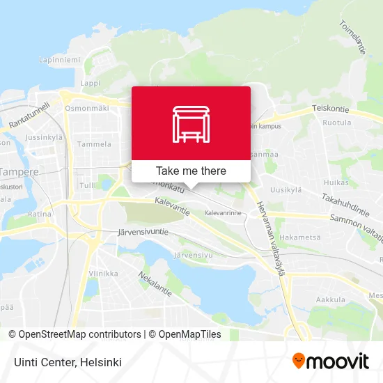 Uinti Center map