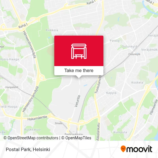 Postal Park map