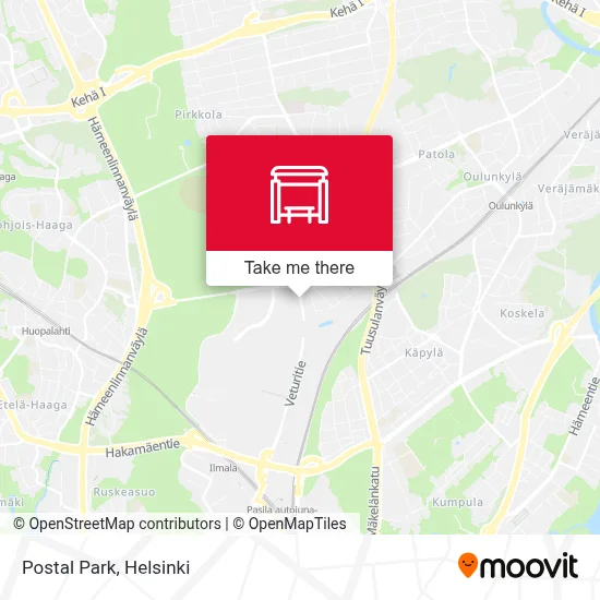 Postal Park map