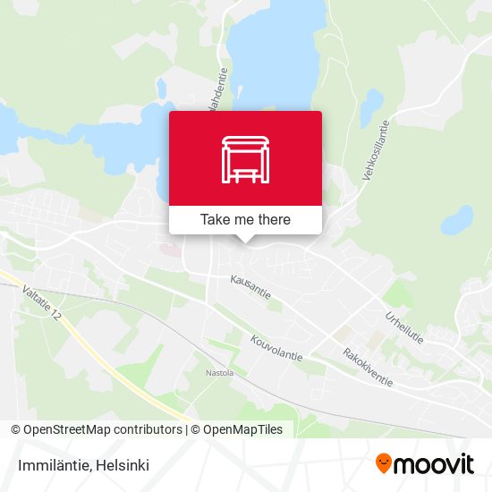 Immiläntie map