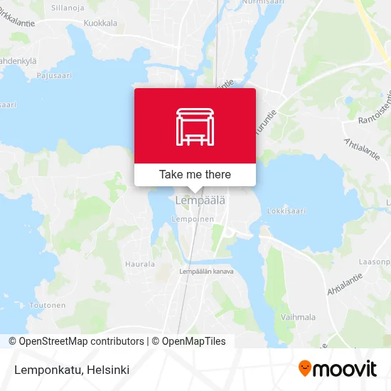 Lemponkatu map