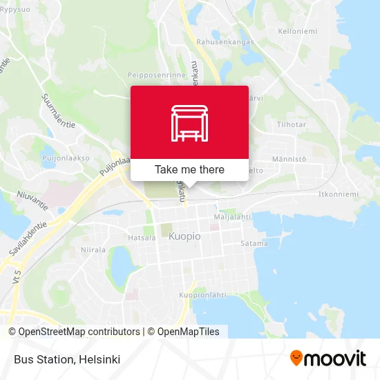Bus Station map