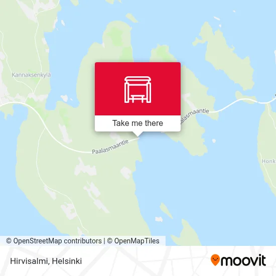 Hirvisalmi map