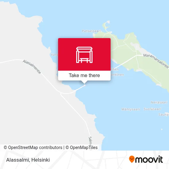 Alassalmi map