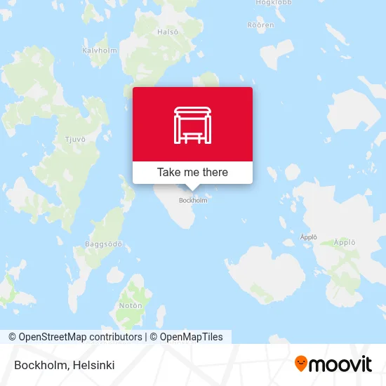 Bockholm map