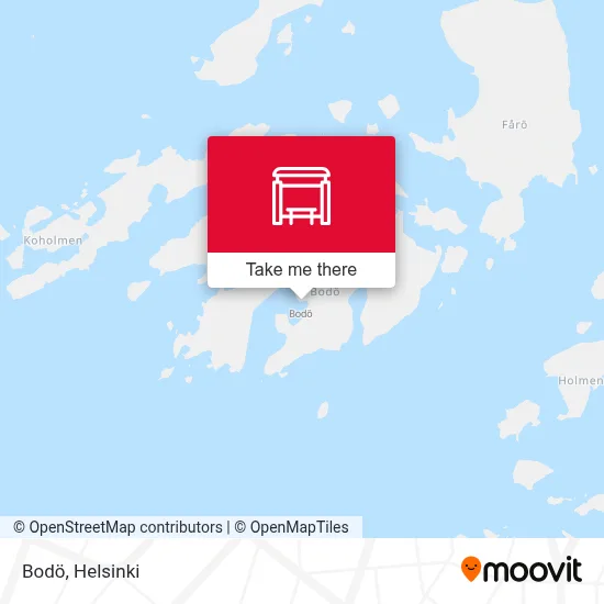 Bodö map